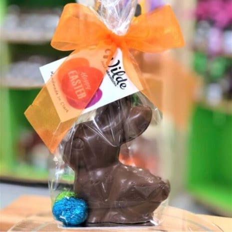 small bunny chocolate easter egg - Wilde Irish Chocolates