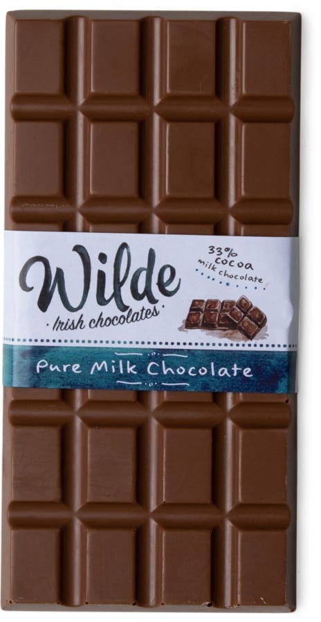 Pure milk chocolate bar - Wilde Irish Chocolates