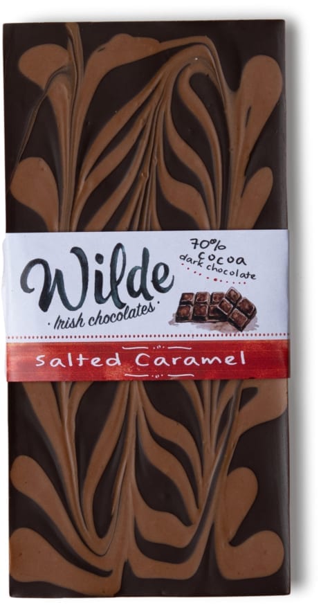 caramel chocolate bar - Wilde Irish Chocolates