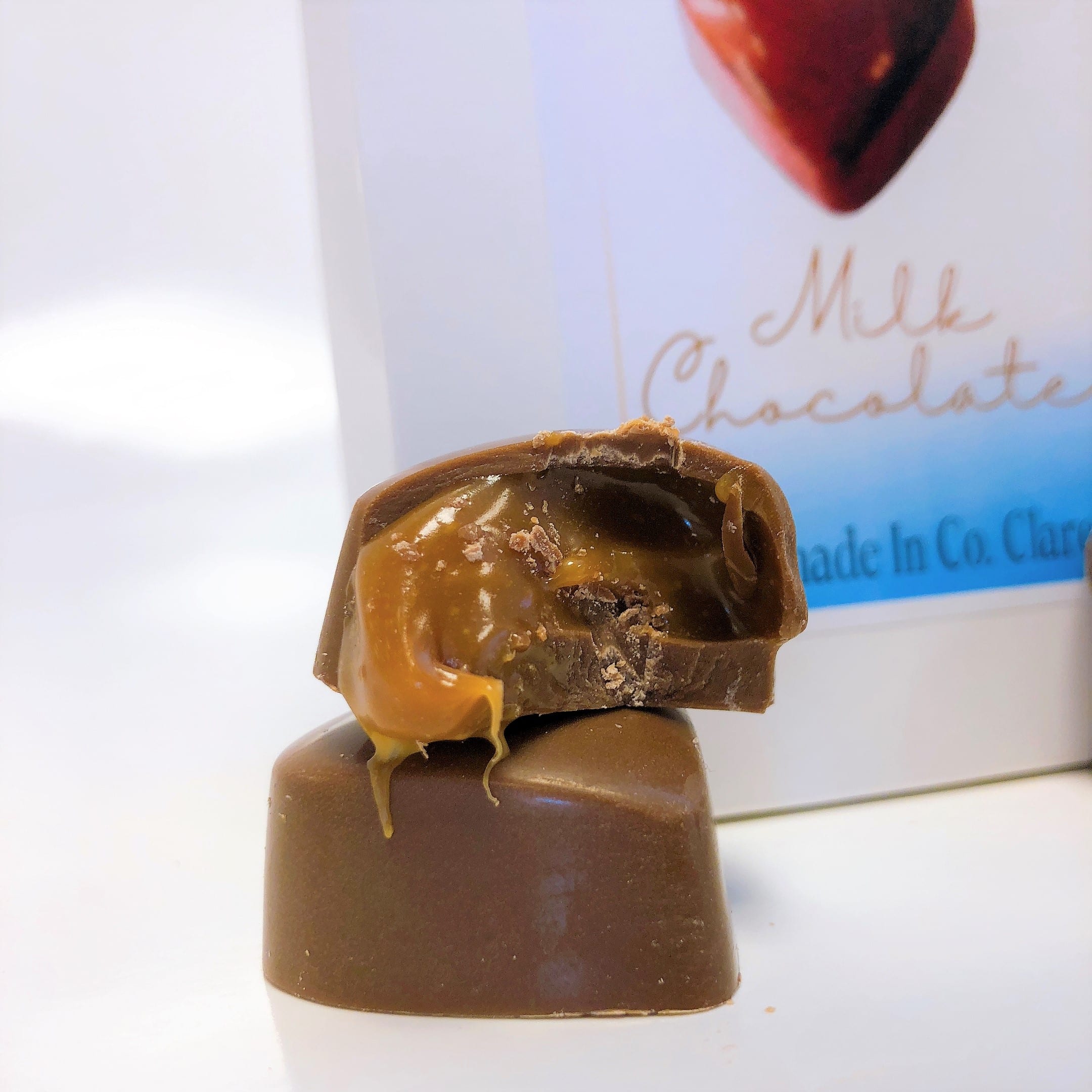 Chocolate Salty Hearts candy - Wilde Irish Chocolates