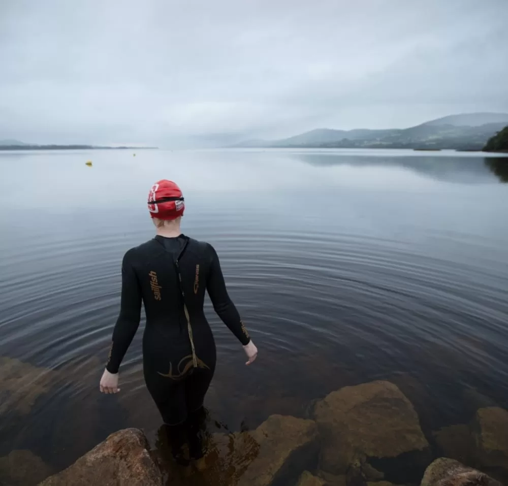 Morning swim at Ballycuggaran near Killaloe