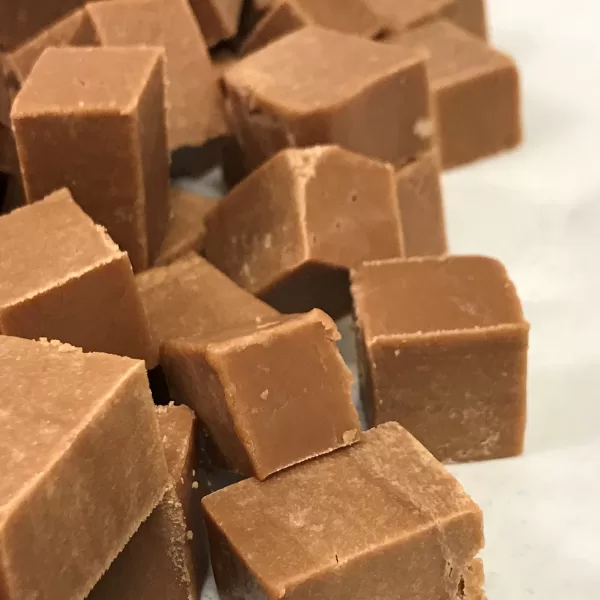 Milk Chocolate Fudge Bites.