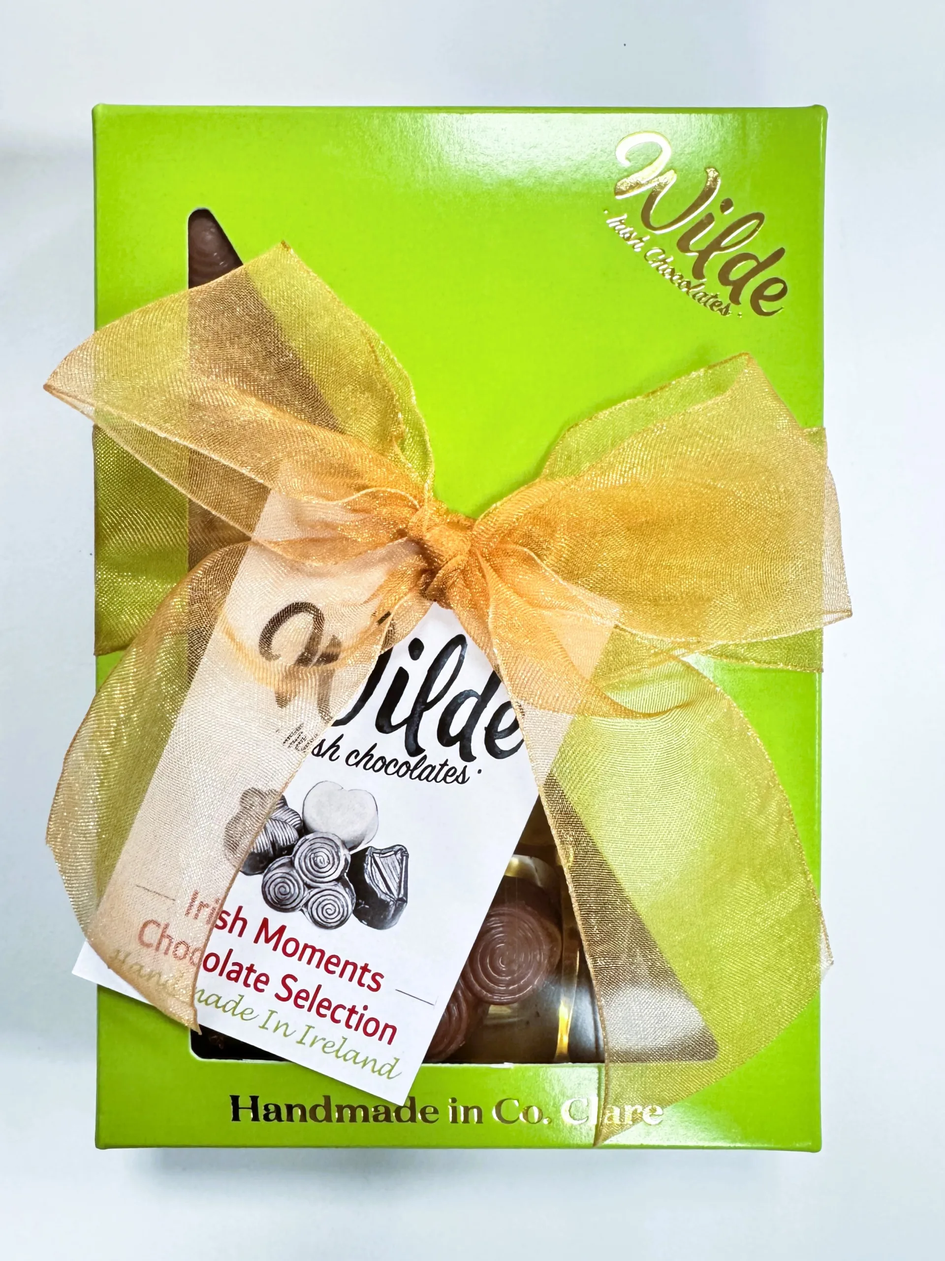 Handmade Irish themed Small batch chocolate gift box