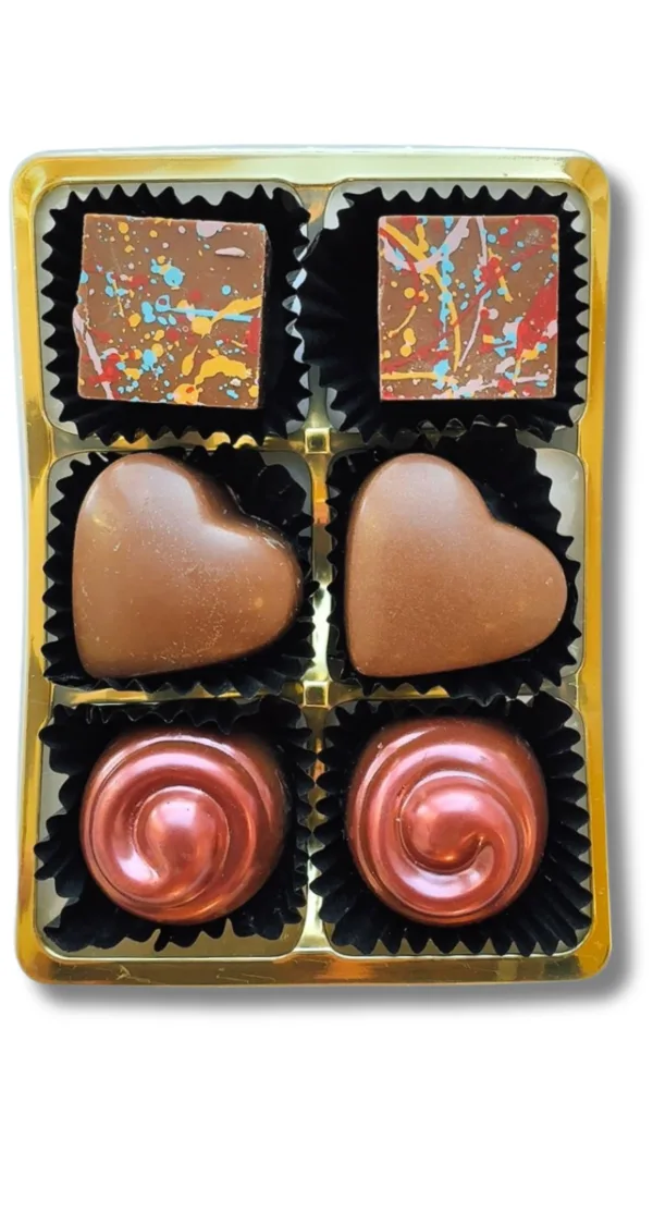 'Love Box' Mini Valentine Milk Chocolate Gift - Image 3