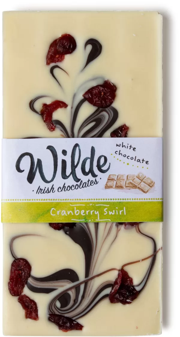 Cranberry Swirl White Chocolate.