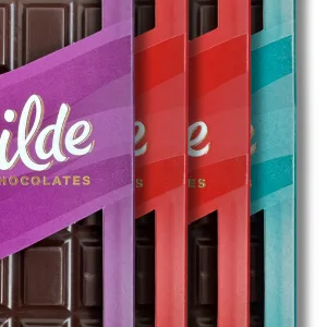 'Pure Dark'  4 bar pack of our 54% Cocoa solids and above bars