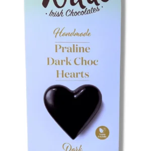Dark Chocolate Praline Hearts pouch.