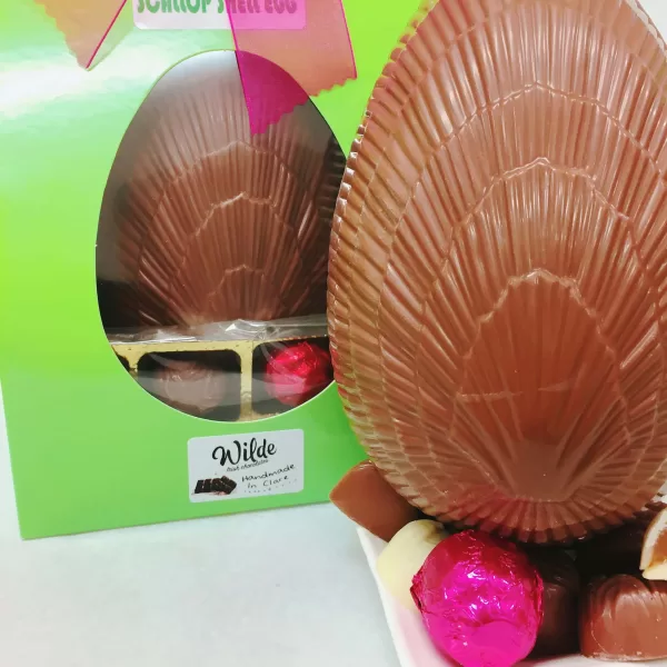 Milk Chocolate Truffle Egg and chocolates.