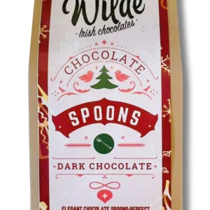 Festive Handmade Dark Chocolate Spoons