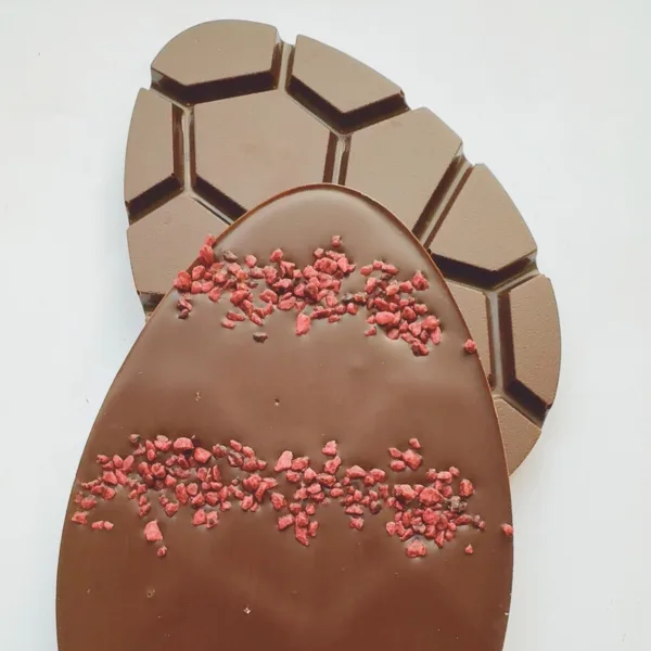 Dark Chocolate Easter Egg Flat - Image 3