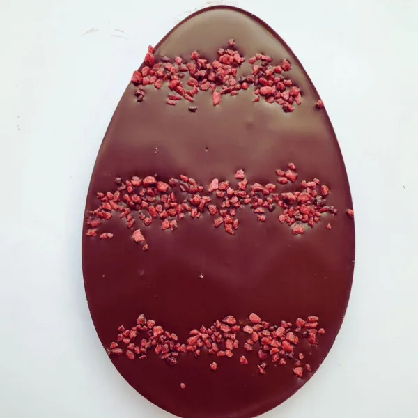 Dark Chocolate Easter Egg Flat - Image 2