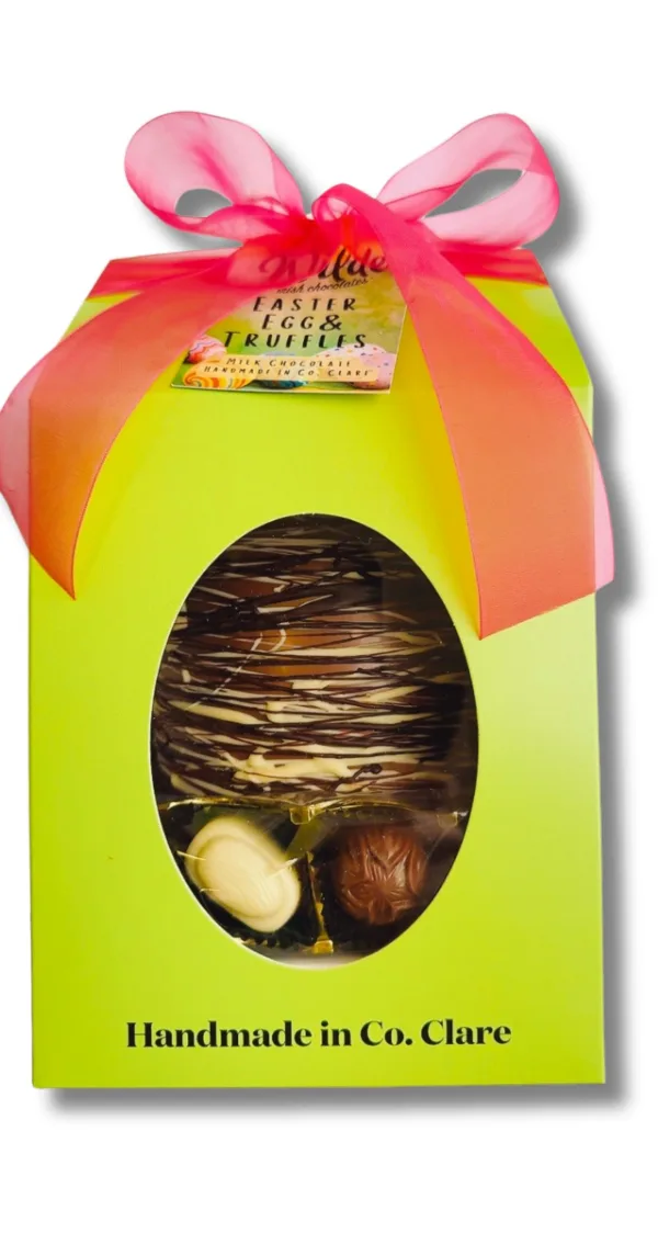 Milk Chocolate Truffle Easter Egg (Suitable for Collection from Tuamgraney Factory)