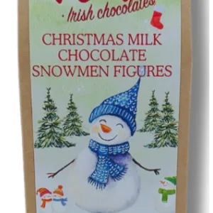 Christmas Milk Chocolate Snowmen Figures