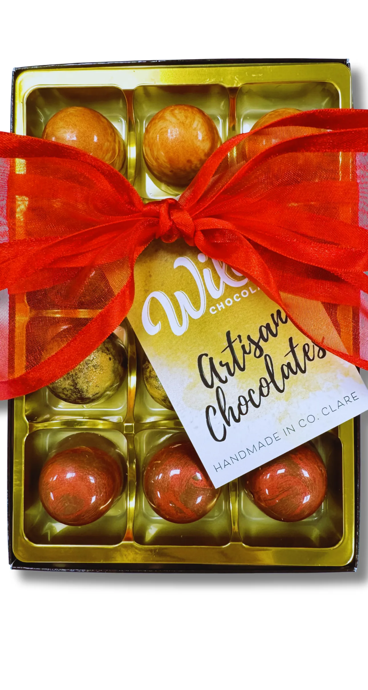 Gealánach – Hand Painted Irish Chocolate Truffle Domes