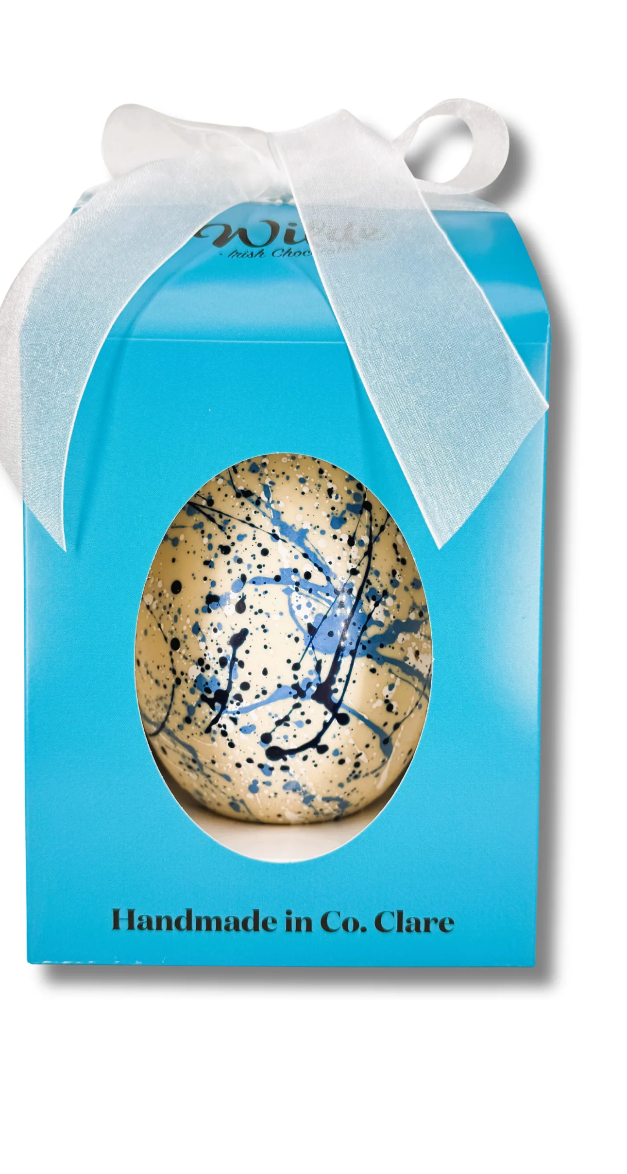 Handmade Irish Artisan Biscoff White Chocolate Egg - Image 3