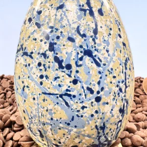 Irish artisan chocolate Easter gift box Hand-painted White Chocolate Egg