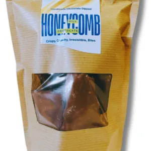 Handmade Irish chocolate honeycomb coated in milk chocolate by Wilde Irish Chocolates